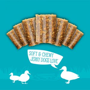 Snacks sabor pato para perro