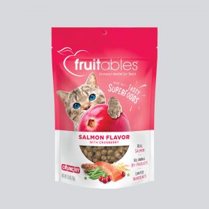 Snack natural de frutas para gato